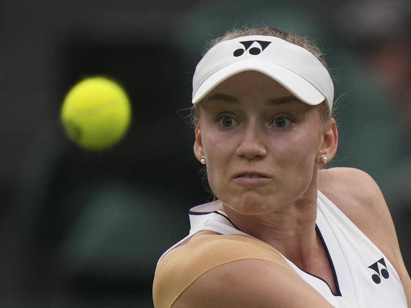 Wimbledon: Rybakina recovers to race past Rogers