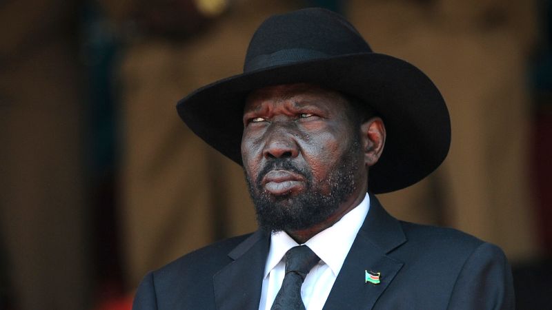 South Sudan president dismisses finance minister