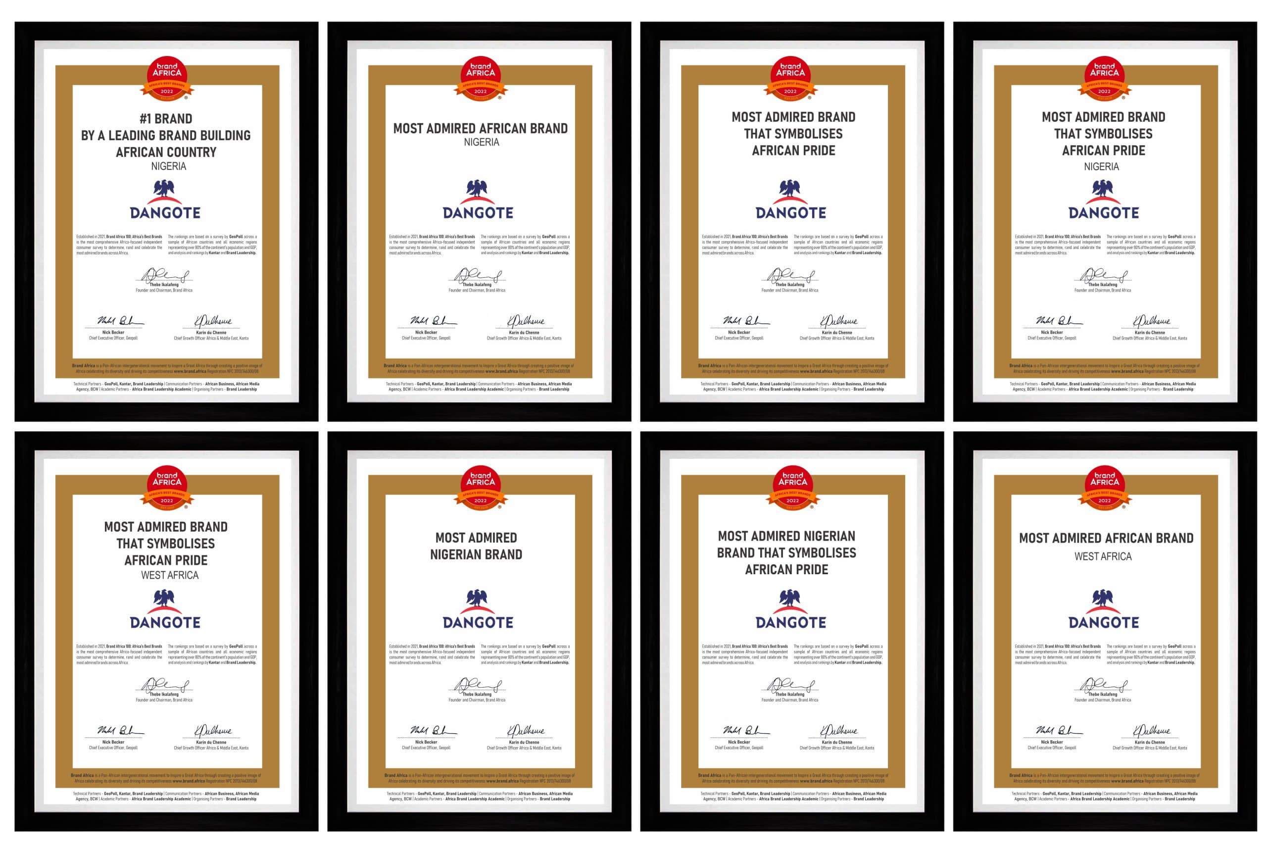 Dangote beats MTN, Globacom, banks to emerge Most Valuable Brand in Nigeria for sixth consecutive year