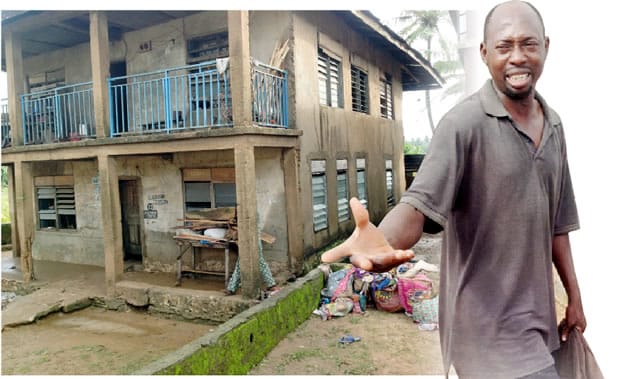 Rainfall: Father dies protecting son from collapse building in Akure