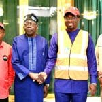 Tinubu with Labour Leaders