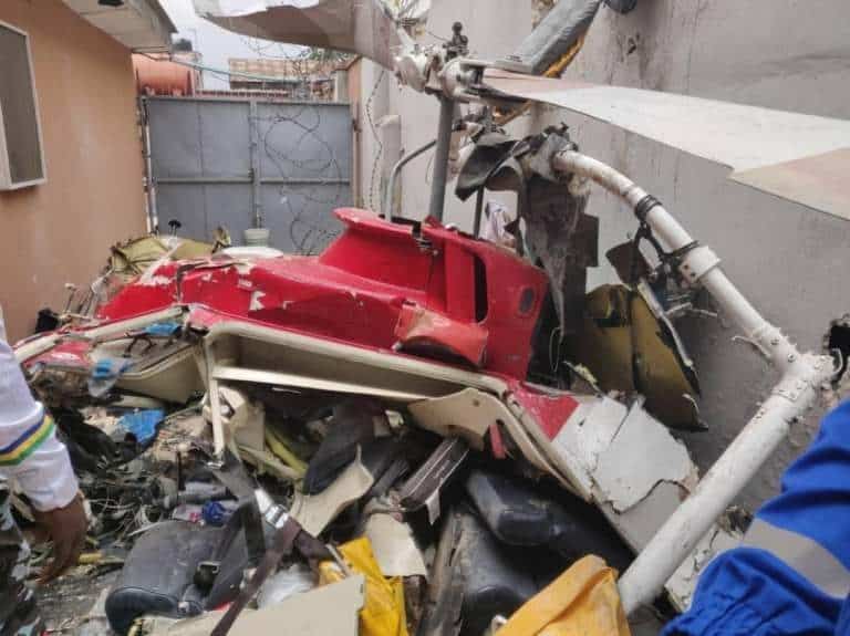 NISB confirms helicopter crash in Lagos
