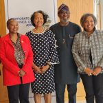L-R: Tanzania Ambassador to United States, Elsie Sia Kanza; Chief Executive Officer of Corporate Council on Africa, Florie Liser; Nigeria's Minister of Solid Minerals, Dele Alake and Assistant Secretary, US Treasury Department, Alexia Latortue, at the UNGA Roundtable on critical minerals and Energy transition in Africa...in New York.