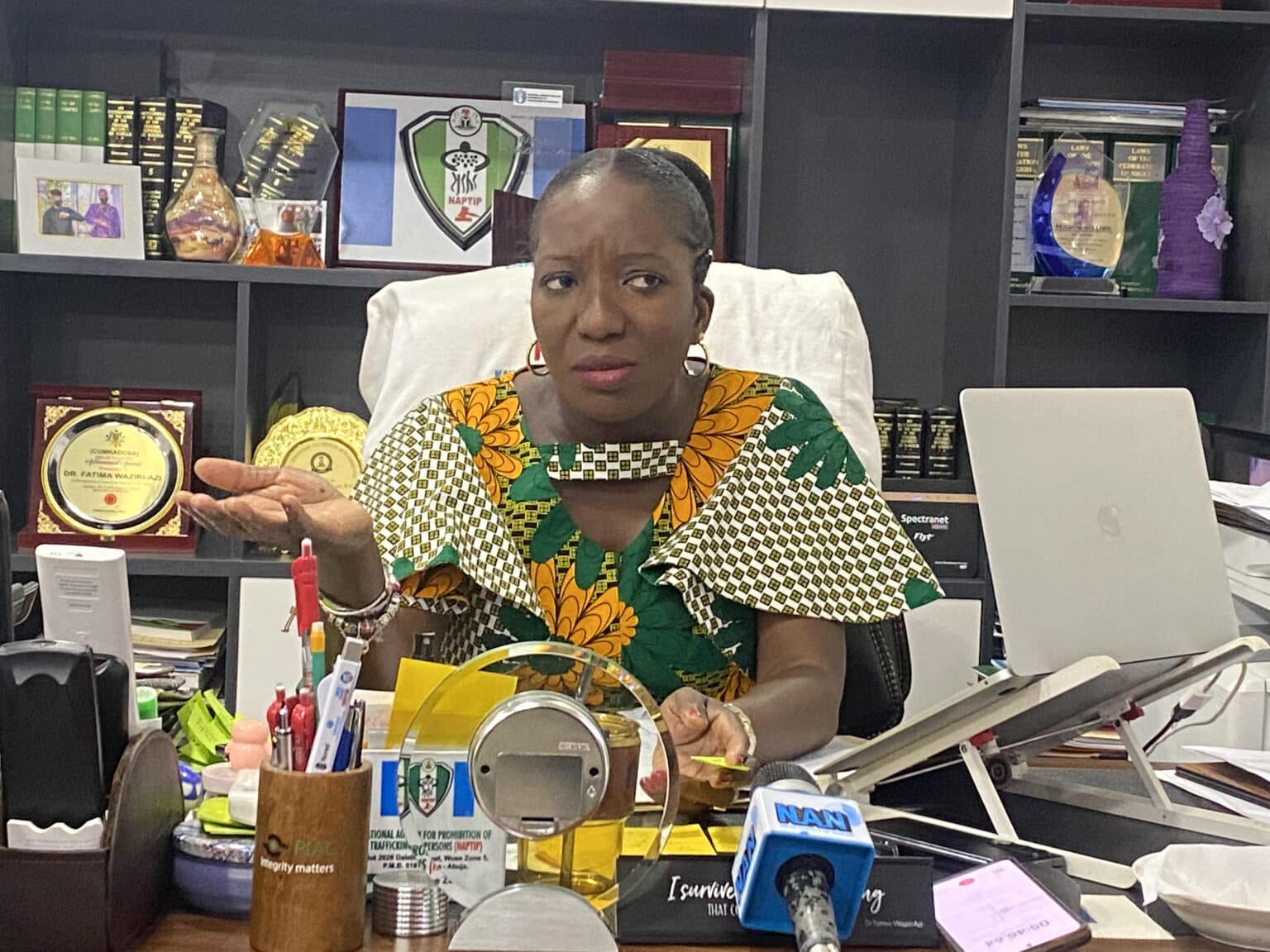 NAPTIP reassures victims of trafficking of safety during repatriation