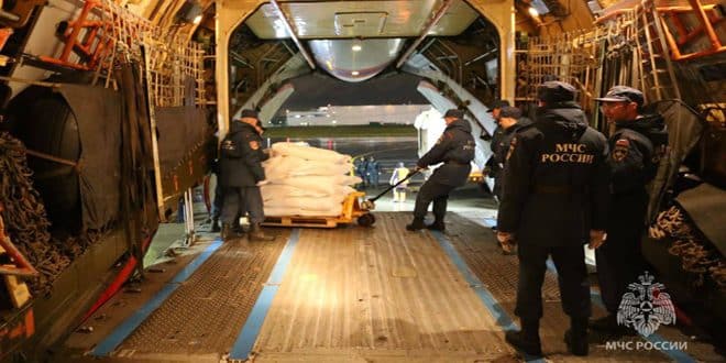 Russia to deliver 27 tones of aid for the Gaza Strip