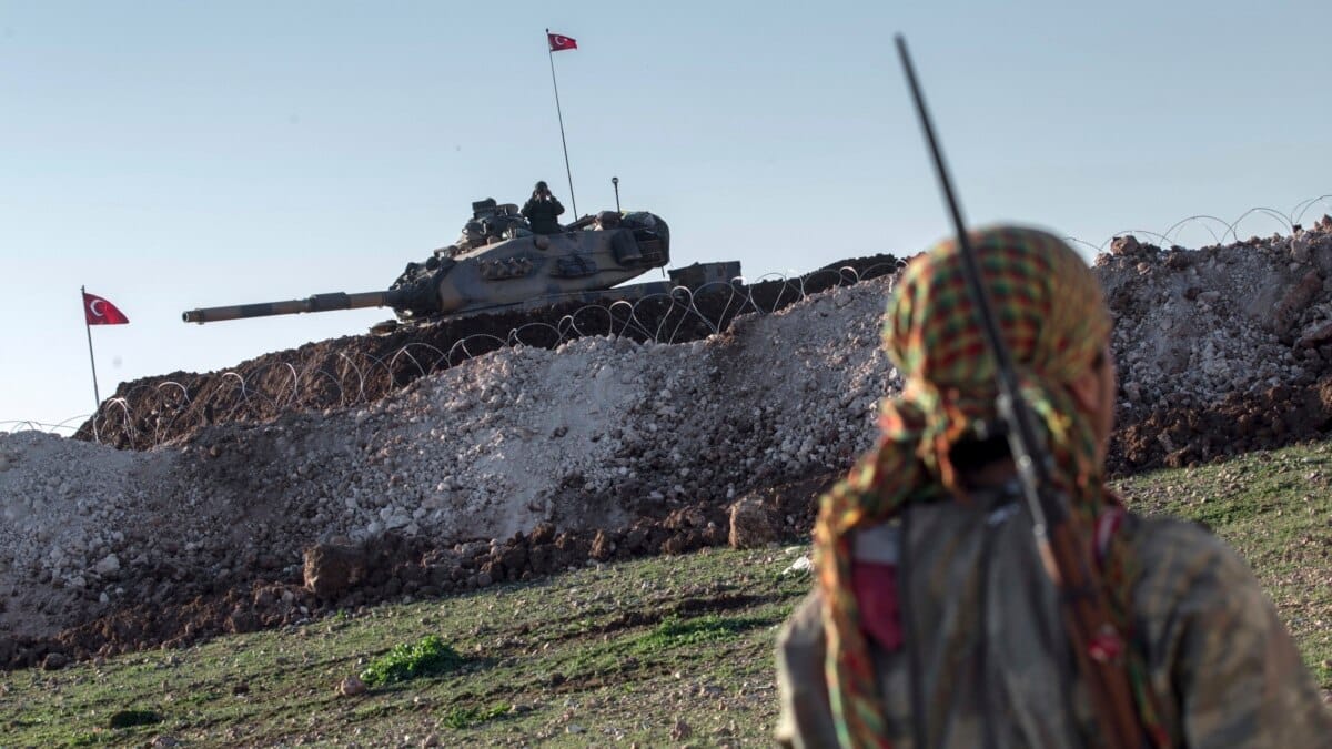Turkey strikes Kurdish militia in northern Syria