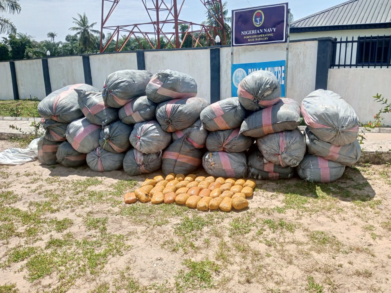 Navy hands over cannabis sativa valued N35m to NDLEA in Badagry