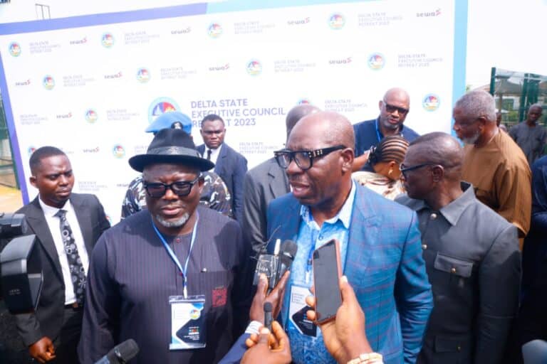 Obaseki in Asaba, blames global inflation on COVID-19 pandemic