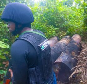 Pipeline vandalism: NSCDC arrests two suspected oil thieves in Rivers