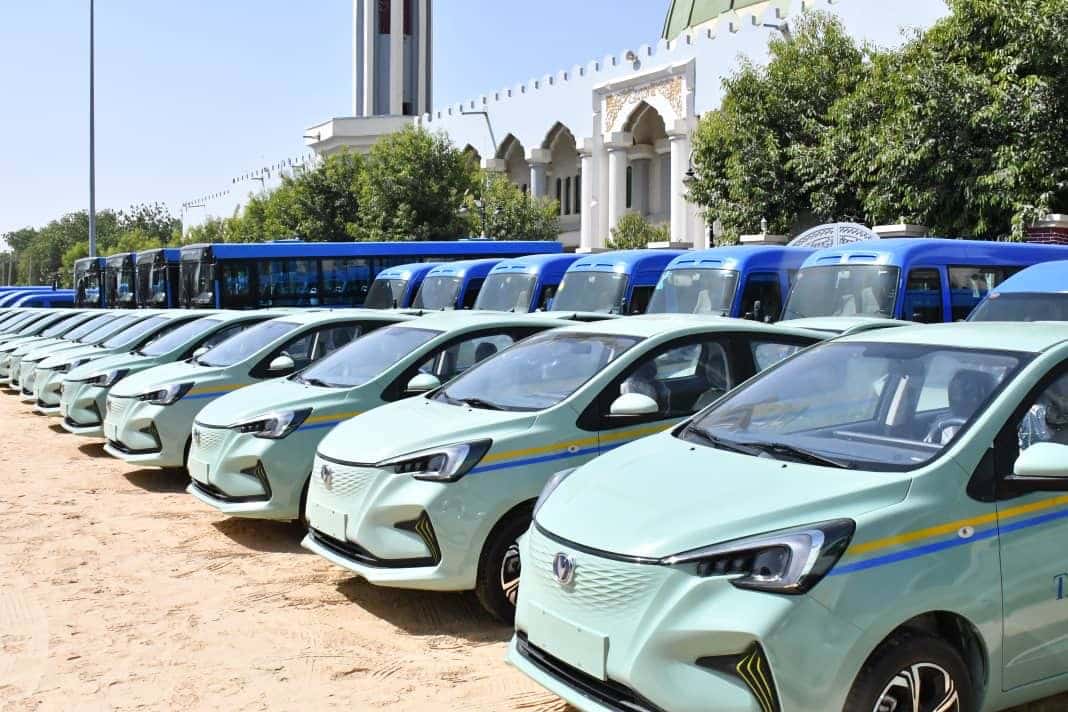 Tinubu inaugurates  electric taxis in Maiduguri