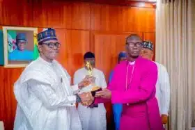 CAN presents “inclusive governance” award to Buni