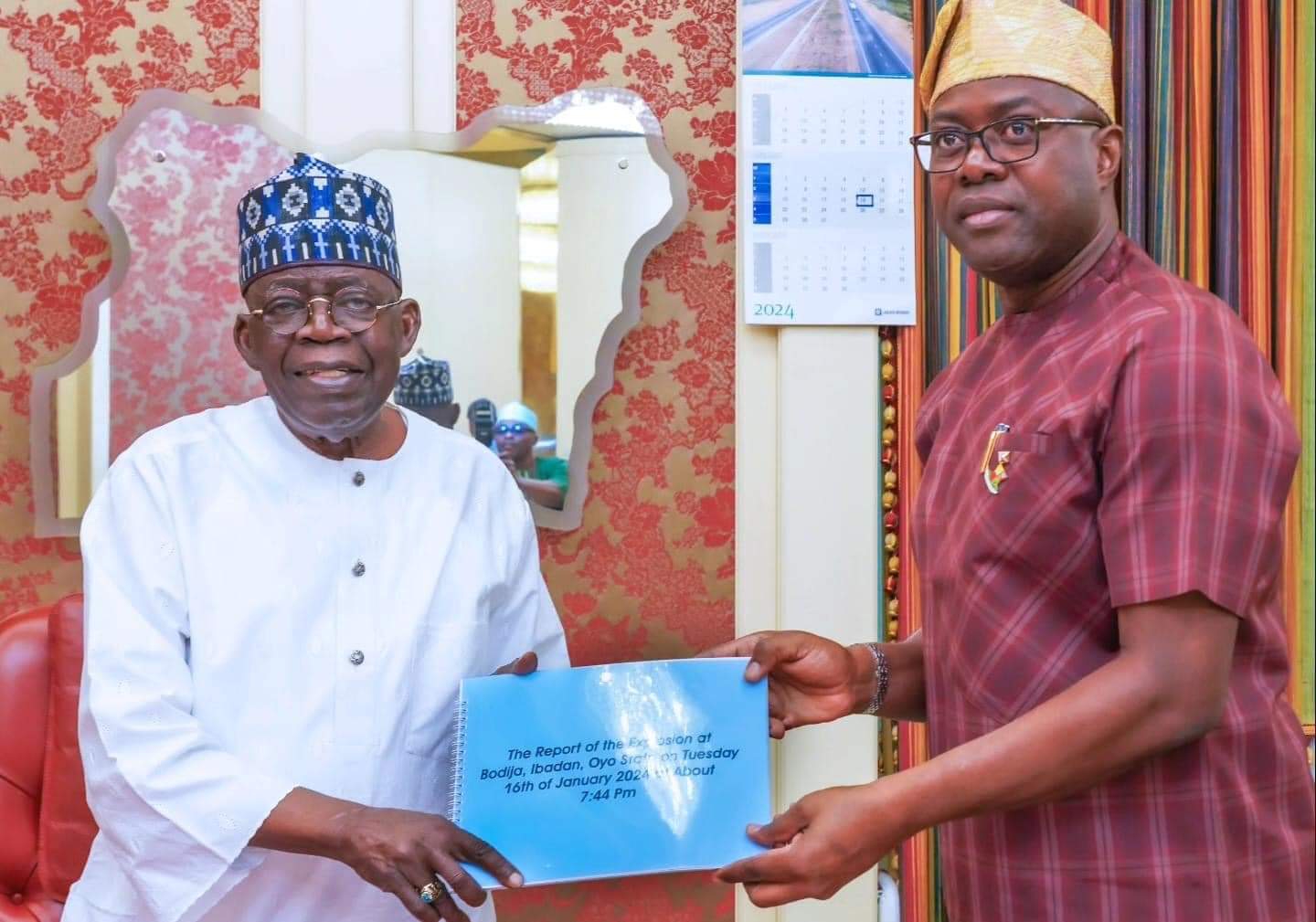 Ibadan explosion: Makinde presents report to Tinubu