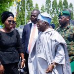 Tinubu and Betty Akeredolu