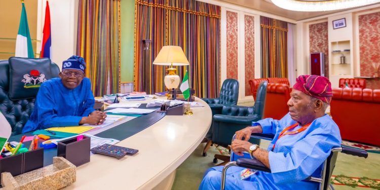 Tinubu and Fasoranti