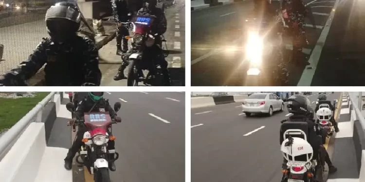 Police begin 24-hour bike patrol on Third Mainland Bridge