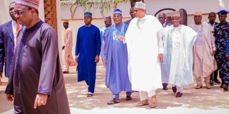 Atiku visits Buhari