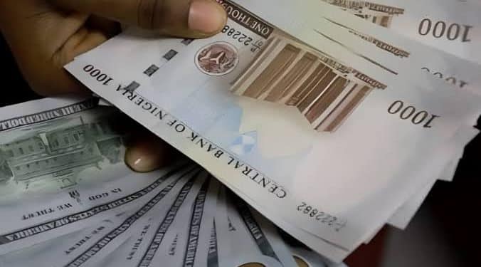 Naira depreciates by 0.16% against dollar at official market