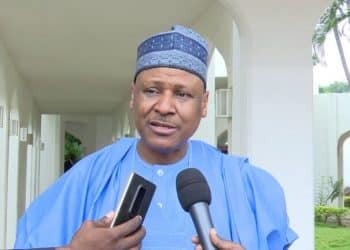 Alt="Alhaji Mohammed Idris Minister of Information and National Orientation"