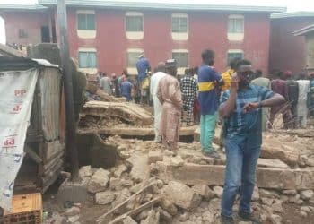 2 rescued from collapsed building in Osun