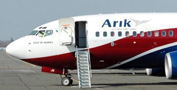 Alt="Arik aircraft"