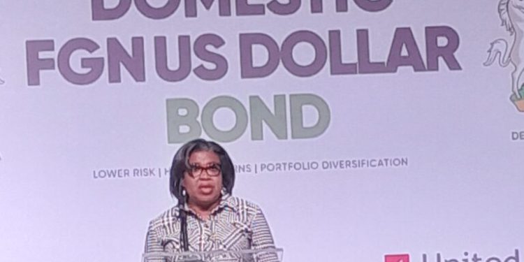 Alt="Director-General of DMO, Patience Oniha"