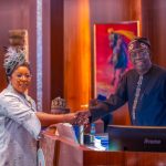 Tinubu and Esther Didi Walson-Jack