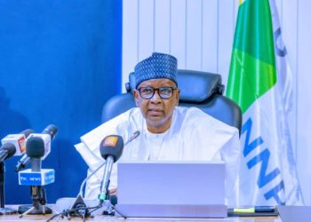 Alt="Chief Financial Officer, NNPC Ltd. Alhaji Umar Ajiya"