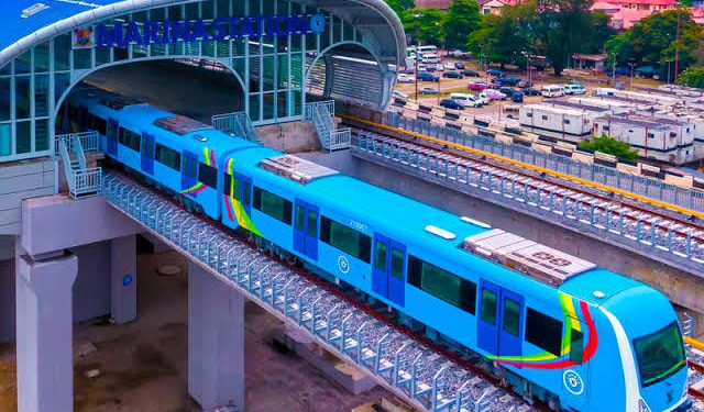 Alt="Lagos Rail Mass Transit (LRMT) Blue Line"
