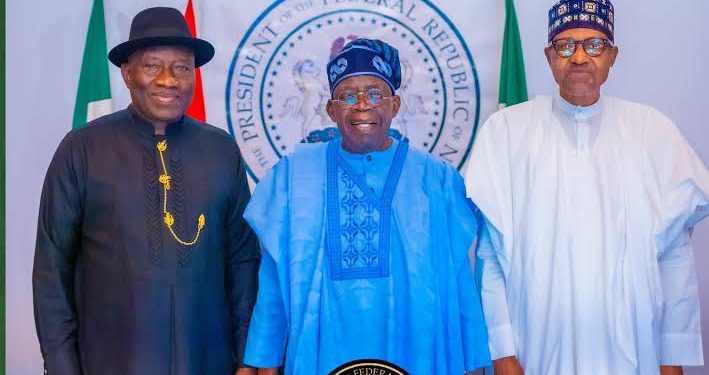 Alt="Former presidents, governors pass vote of confidence in Tinubu"