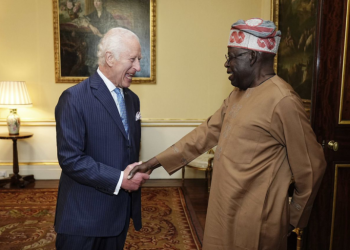 Tinubu meets King Charles III at Buckingham Palace