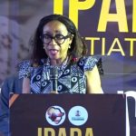 Alt="Mrs Lola Ade-John, Minister of Tourism"