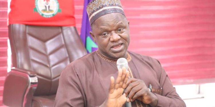 Alt=Mr Ayuba Gufwan, the Executive Secretary, National Commission for Persons with Disabilities (NCPWD)"