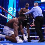 Anthony Joshua and Dubois
