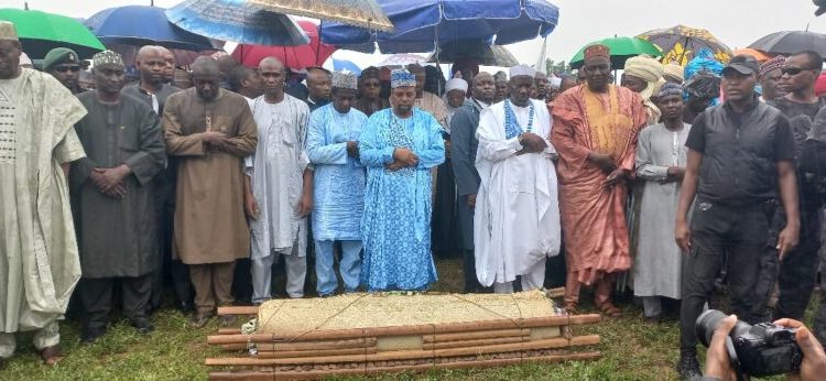 Hajiya Dada Yar’Adua buried beside husband, two sons; Shettima, Atiku, Peter Obi, others in attendance