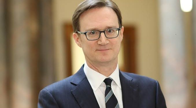 Alt="British High Commissioner, Dr Richard Montgomery"