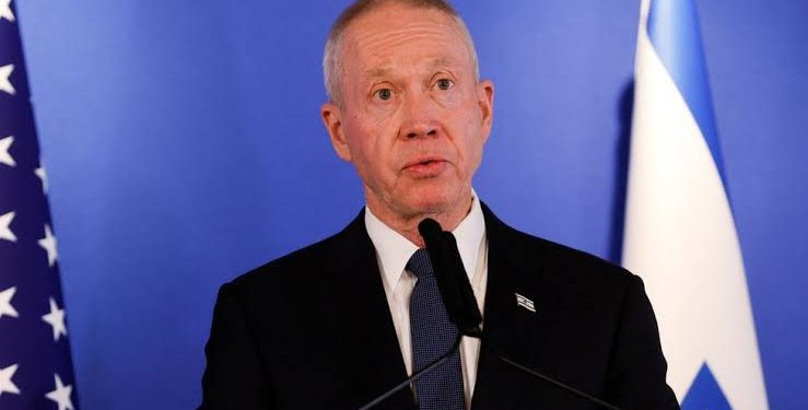 Alt="Israeli Defence Minister Yoav Gallant"