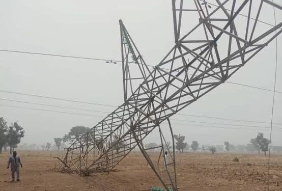 Vandals destroy TCN tower along 330kV Gombe -Damaturu-Maiduguri