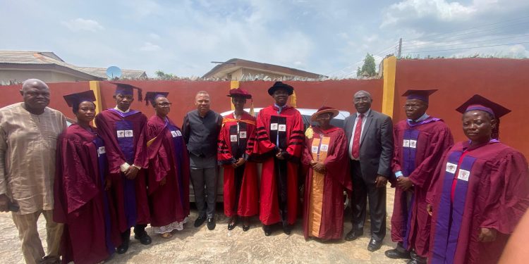 National peace, security take centre stage at Divine Favour Seminary’s graduation