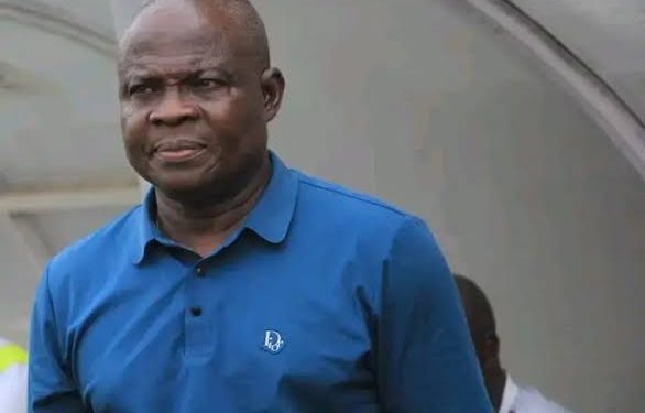 Alt="Gbenga Ogunbote, Head Coach of Shooting Stars Sports Club (3SC)"