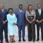 Alt="NAICOM management and top insurance operators at the 16th Insurers Committee meeting in Lagos"