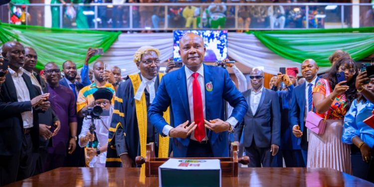 Mbah presents 2025 budget of N971.8bn to Enugu Assembly