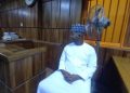 Yahaya Bello controls supporters as Justice Anenih  frowns at court room crowd