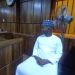 Yahaya Bello controls supporters as Justice Anenih  frowns at court room crowd