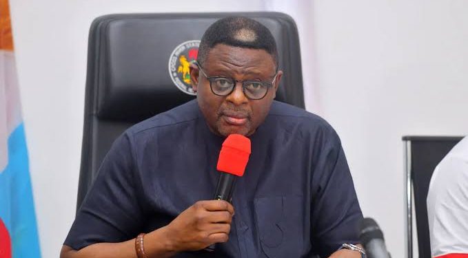 Alt="Prince Bassey Otu , Gov. Cross River State"