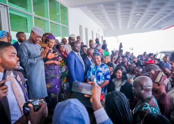 Thank God, thank Tinubu, Oyebanji tells Ekiti workers as they receive new minimum wage