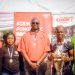 L-R: Head, QHSE, Julius Akpong; CSR, Brand & Event Specialist, Stella Olugbemi; Head, Maintenance, Felix Ebiware (all of Egbin Power), Captain of Alagura FC, Muyideen Oduga; and Nigeria’s ex-international player/Atlanta ’96 Olympic Gold Medallist, Abiodun Obafemi during the presentation of 1st position Trophy to Alagura FC at the 2024 Egbin Power Community Football Competition, held in Ipakan Community Stadium, Ikorodu, Lagos.