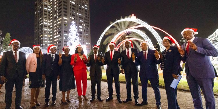 UBA heralds Festive Season, lights up Lagos Marina Garden