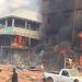 Fire guts shops in Onitsha on Christmas day