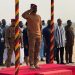 Burkina Faso military leader, Traore, storms Mahama’s swearing-in with his pistol, bodyguards (see pix)