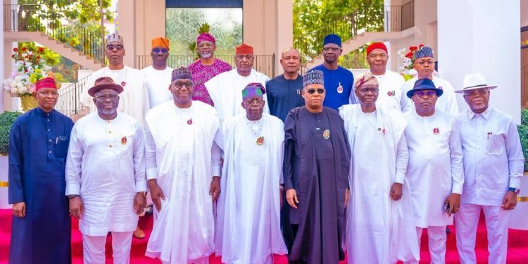 Tinubu and governors